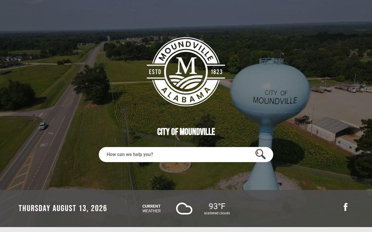Moundville Police Department official arrest-record contact source in Hale County
